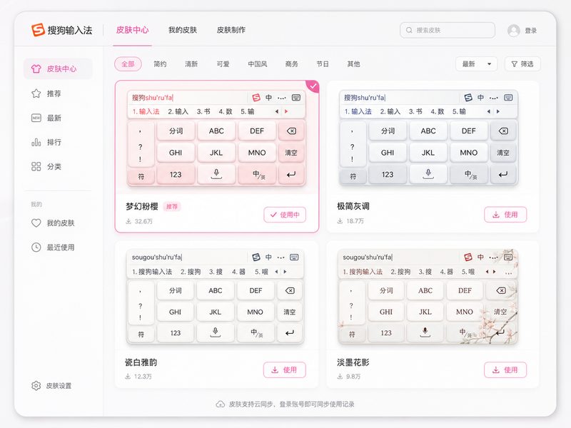 搜狗输入法教程：高频办公场景下的长句精准录入与跨端同步配置指南